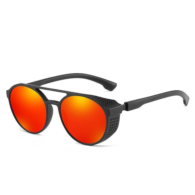 Men's Polarized Sunglasses Fashion Round Driving Sun Glasses for Unisex Classic Male Eyewear Travel Hiking Fishing Sunglasses — view 10