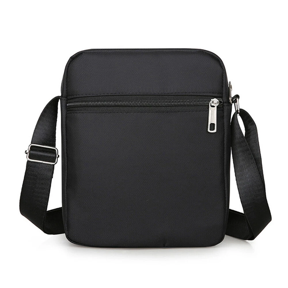 Men's Portable Business Casual Crossbody Bag Multi-compartment Lightweight Waterproof Nylon Shoulder Bag for Travel Daily Use — view 9