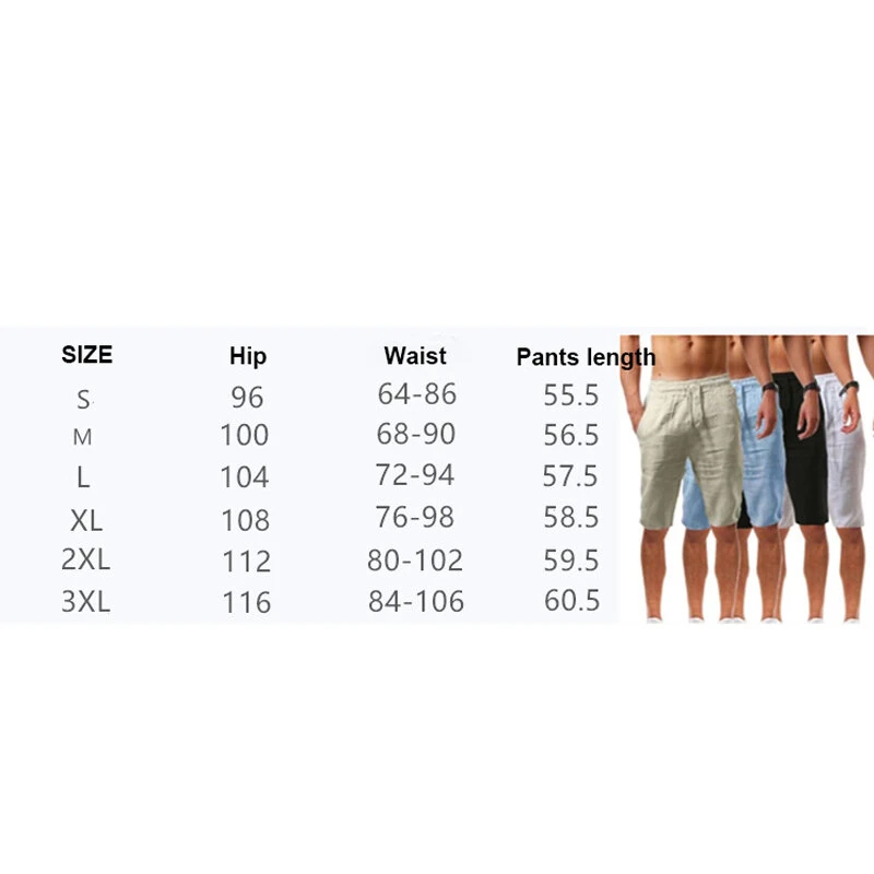 Men's Quick Dry Cotton Linen Shorts Summer Breathable Stripe Gym Running Pocket Cargo Beach Casual Five-point Pants Lightweight Comfortable — view 7
