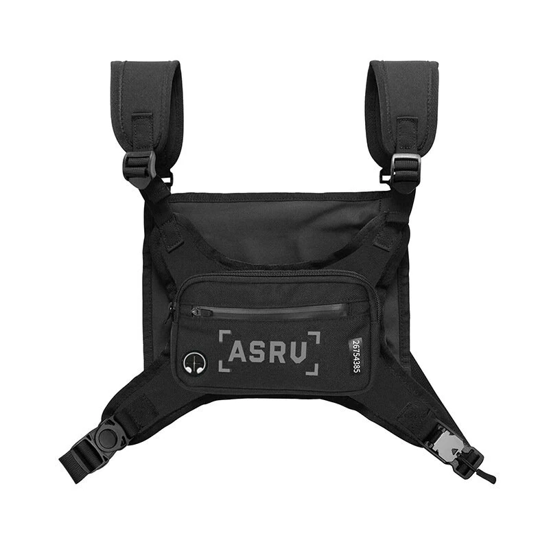 Men's Tactical Chest Bag Outdoor Gym Vest Reflective Safety Waterproof Cycling Pack Multi-function Male Phone Case Casual Sports Bag — view 10