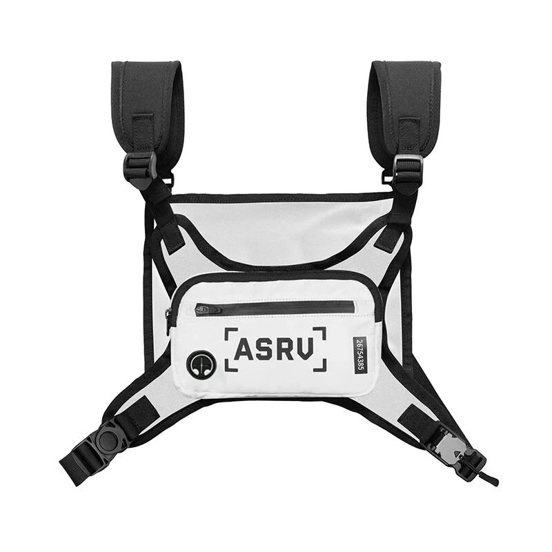 Men's Tactical Chest Bag Outdoor Gym Vest Reflective Safety Waterproof Cycling Pack Multi-function Male Phone Case Casual Sports Bag — view 9