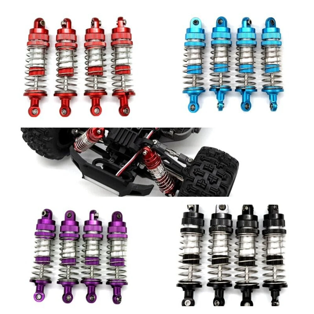 Metal Oil Filled Shock Asborbers Damper for MJX 16212 16213 16218 16207 16208 16209 16210 1/16 RC Cars Vehicles Models Spare Parts — view 6