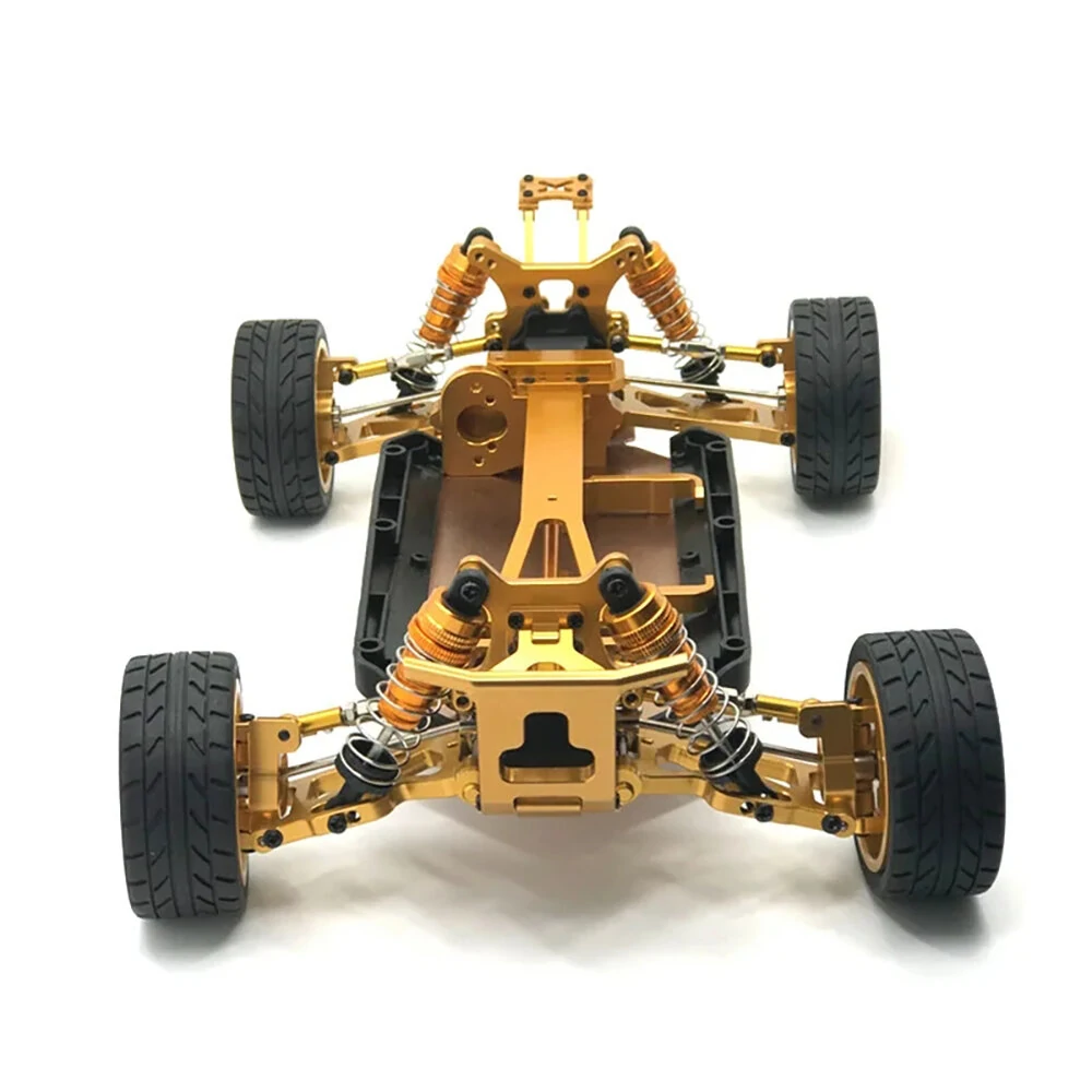 Metal Upgrade Parts WLtoys 144001 144010 124017 124019 Rlaarlo 1/14 1/12 AM X12 RC Car Shock Tower Arm Rod Kits — view 10