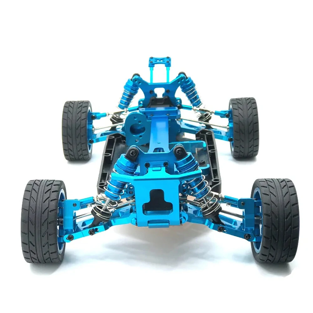 Metal Upgrade Parts WLtoys 144001 144010 124017 124019 Rlaarlo 1/14 1/12 AM X12 RC Car Shock Tower Arm Rod Kits — view 9