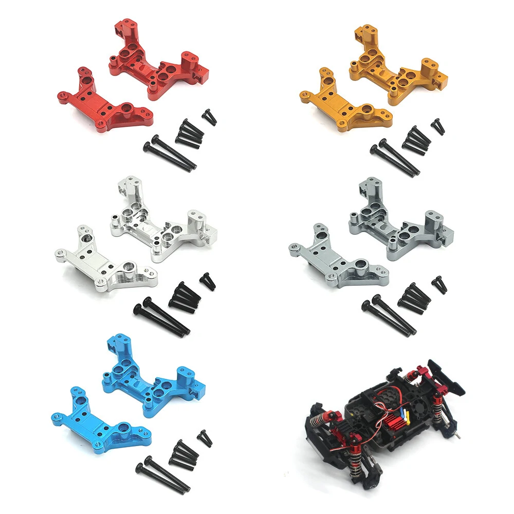 Metal Upgraded Front Rear Shock Tower for MJX 1/16 16207 16208 16209 16210 H16 Remote Control Car Parts — view 11