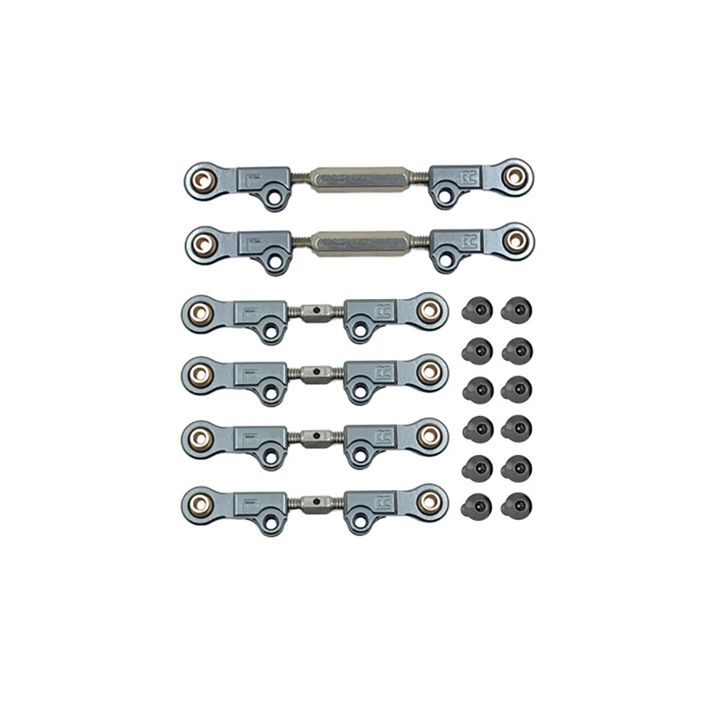 Metal Upgraded Parts Steering Rod Rear Upper Arm Steering Assembly For MJX 1/12 12212 RC Car Parts — view 6
