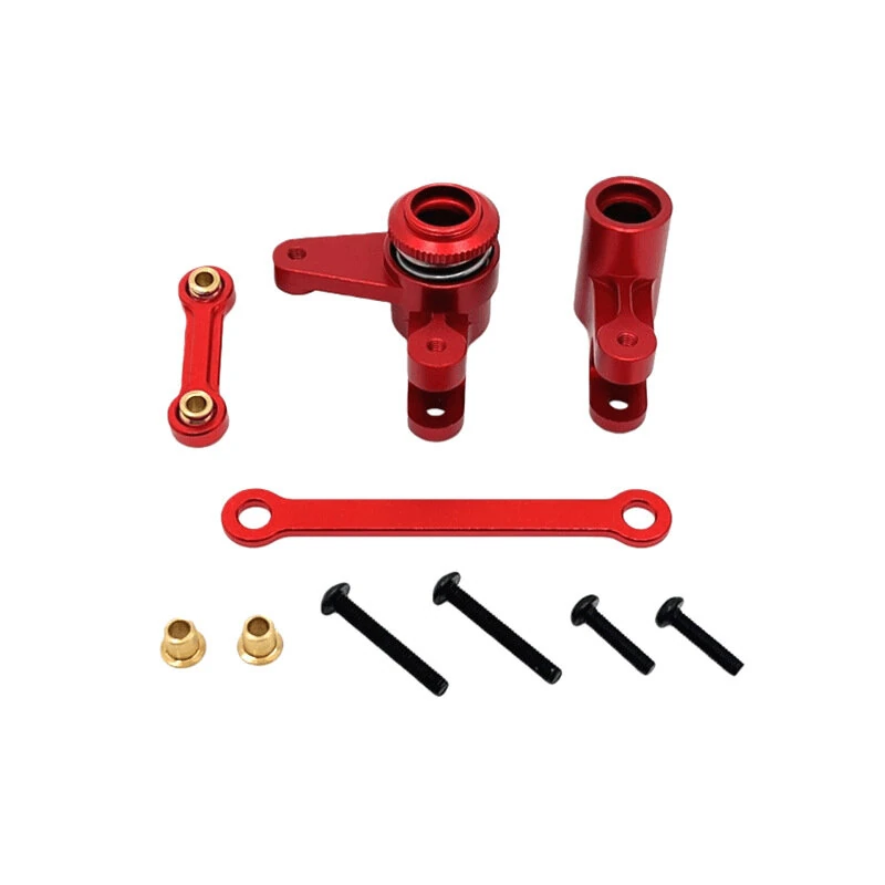 Metal Upgraded Parts Steering Rod Rear Upper Arm Steering Assembly For MJX 1/12 12212 RC Car Parts — view 8