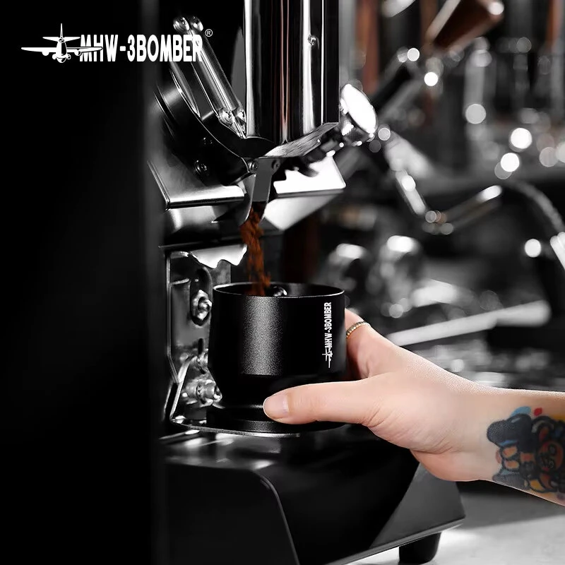 MHW-3BOMBER 51-54mm Shaker Funnel Coffee Dosing Cup Multifunctional Measuring Coffee Cup for Home Barista Use — view 4