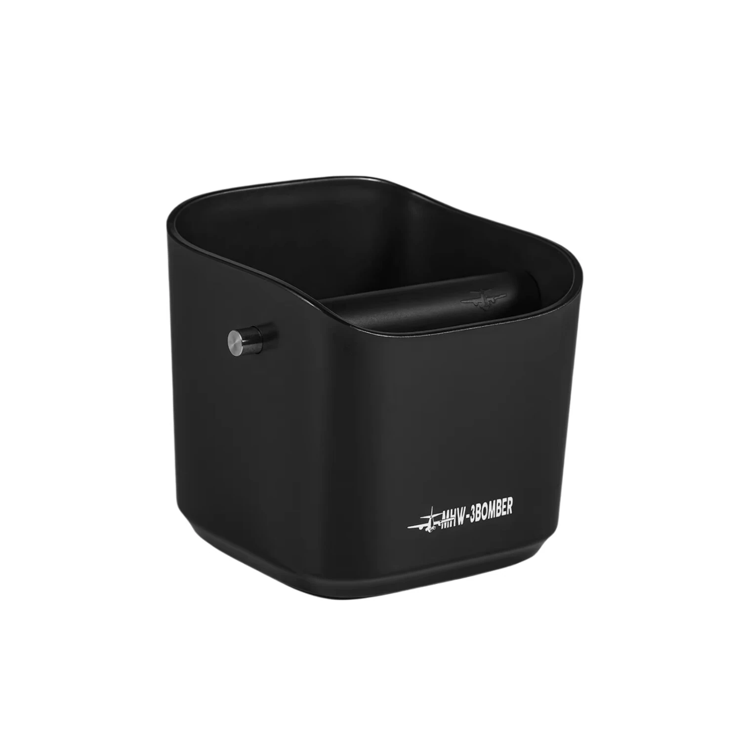 MHW-3BOMBER Coffee Espresso Square Knock Box 1200ML Large Capacity Coffee Waste Bin Espresso Puck Bin Espresso Grounds Bin for Home Kitchen — view 7