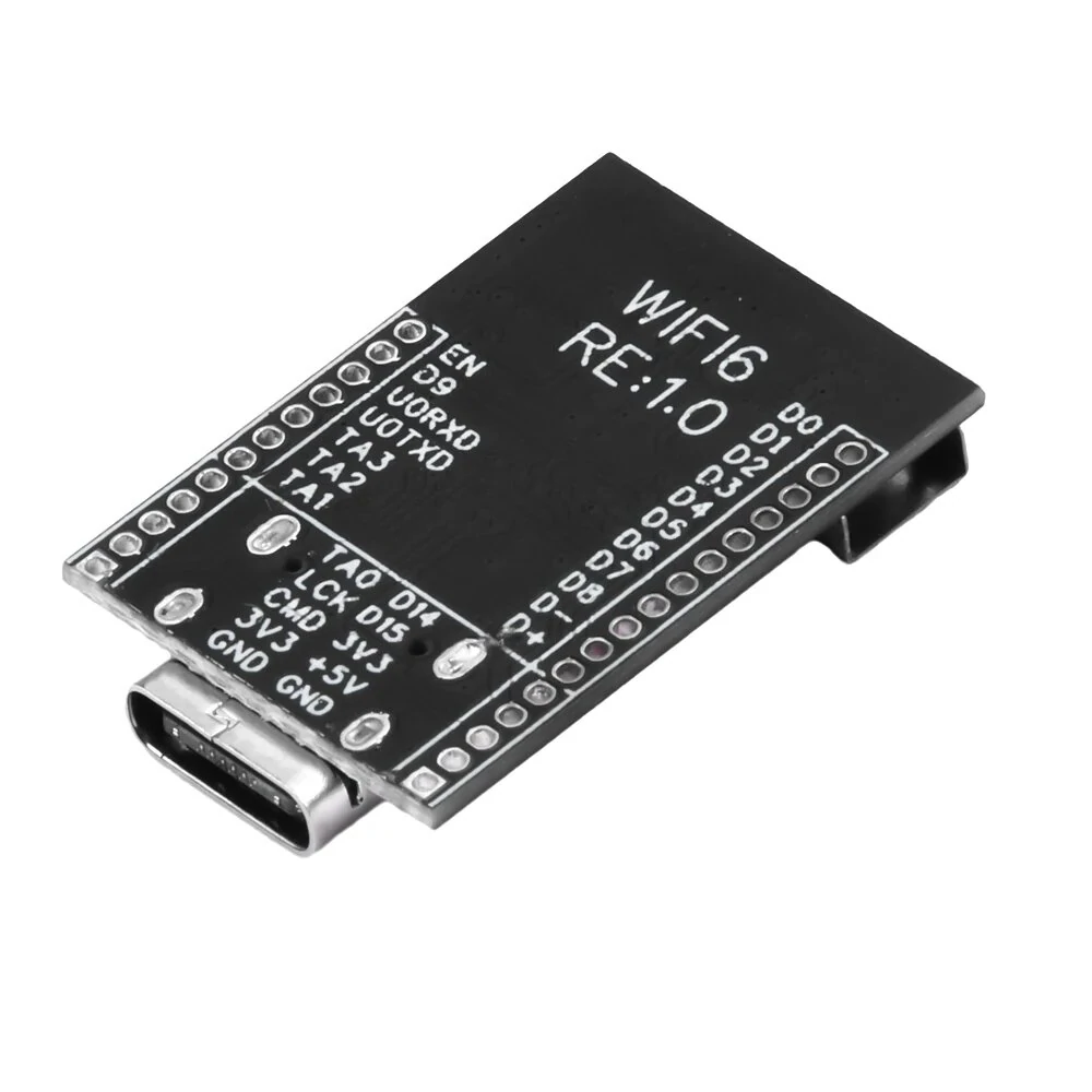 Micro Python RGB LED 4MB Flash Wifi6 ESP32-C6 Development Board Low Power RISC-V 32-Bit ESP32-C6 N4 BT Wifi Module with Crystal Oscillator — view 5