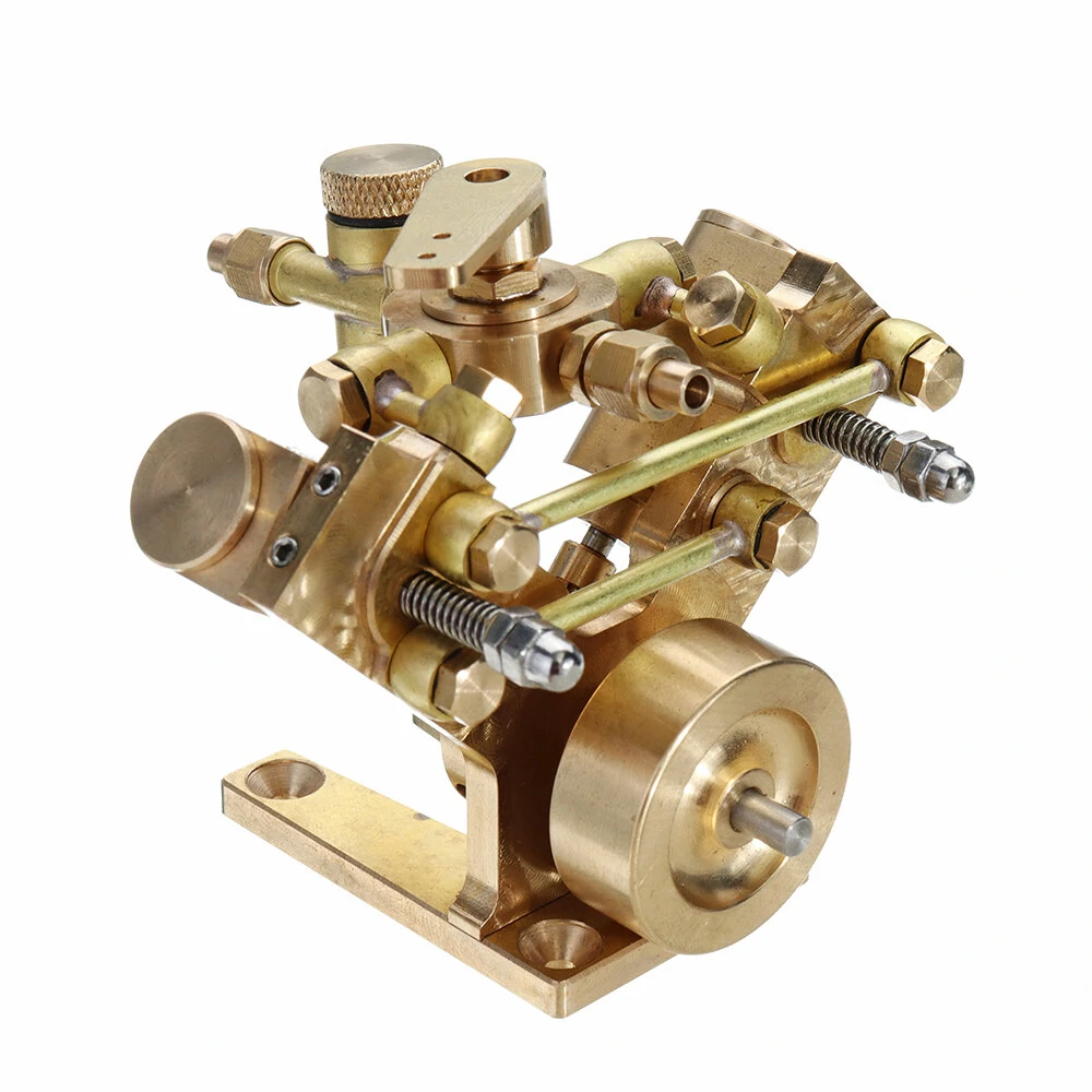 Microcosm OKMO Micro Scale M2B Twin Cylinder Marine Steam Engine Model Stirling Engine Gift Collection — view 6