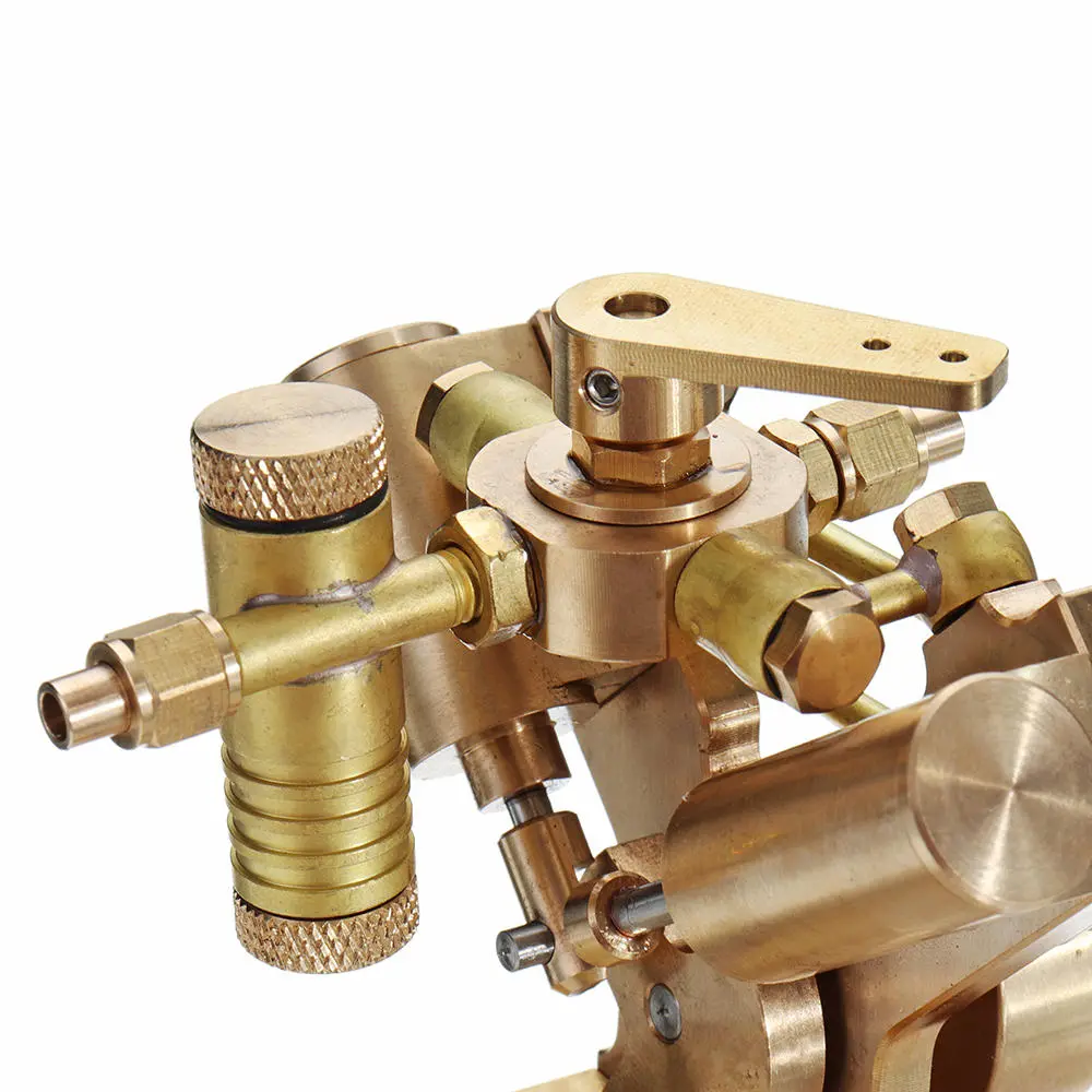 Microcosm OKMO Micro Scale M2B Twin Cylinder Marine Steam Engine Model Stirling Engine Gift Collection — view 8