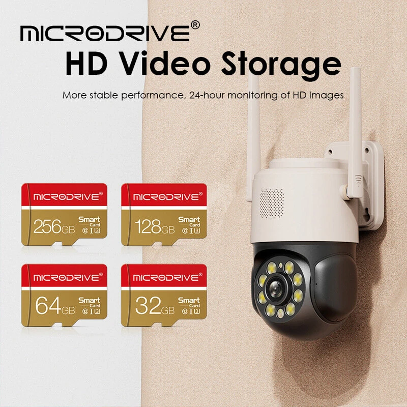 Microdrive CLASS10 High Speed TF Memory Card 32GB 64GB 128GB 256GB Micro SD Card Flash Card Smart Card for Driving Recorder Phone Camera — view 5