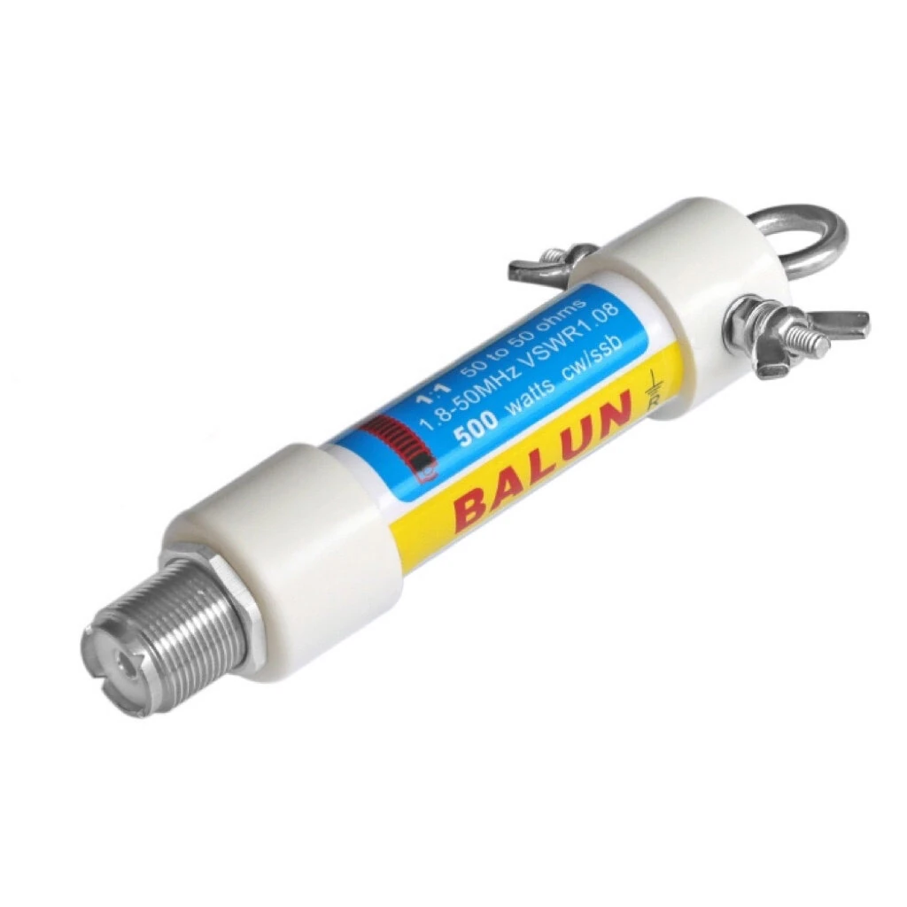 Mini 1:1 Waterproof HF Balun for 160m-6m Bands 1.8-50MHz 500W Waterproof SO239 CW/SSB — image 1