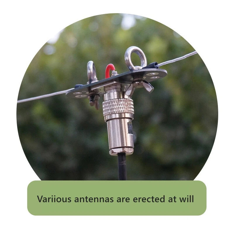 Mini AT-DPs Adapter Board Outdoor Antenna Kit 8x3x5cm High-Strength Fiber 300W GB 304 Stainless Steel Quick Installation for Shortwave Radio — view 3