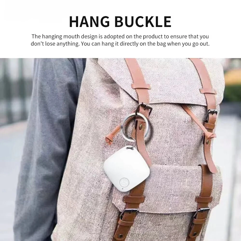 Mini bluetooth GPS Tracker Anti-Lost Pet Kids Wallet Key bag Positioning Smart BT Find Locator Tag Alarm Reminder for Ios Android — view 6
