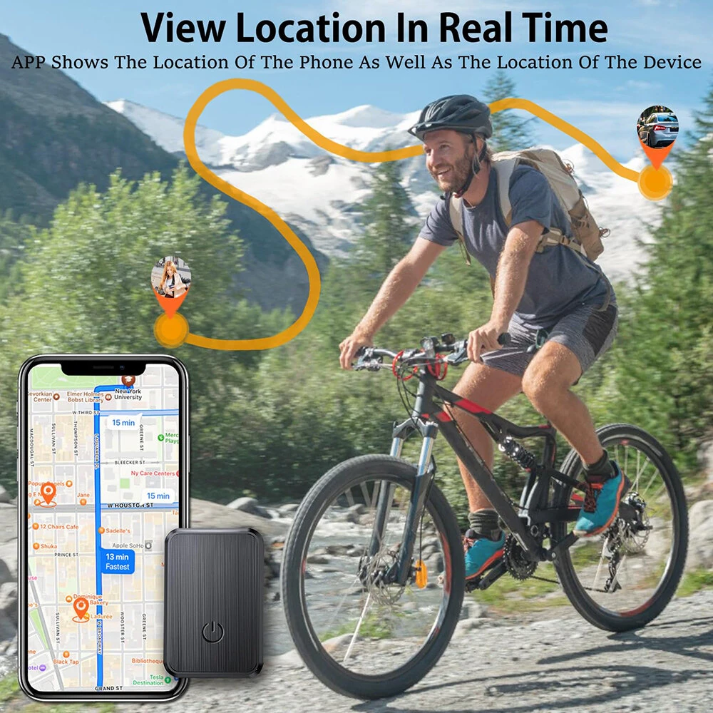 Mini Car GPS Tracker GPS Real Time Car Locator Full Global Coverage Long Standby GPS Tracker for Vehicle Kids Person Location — view 3