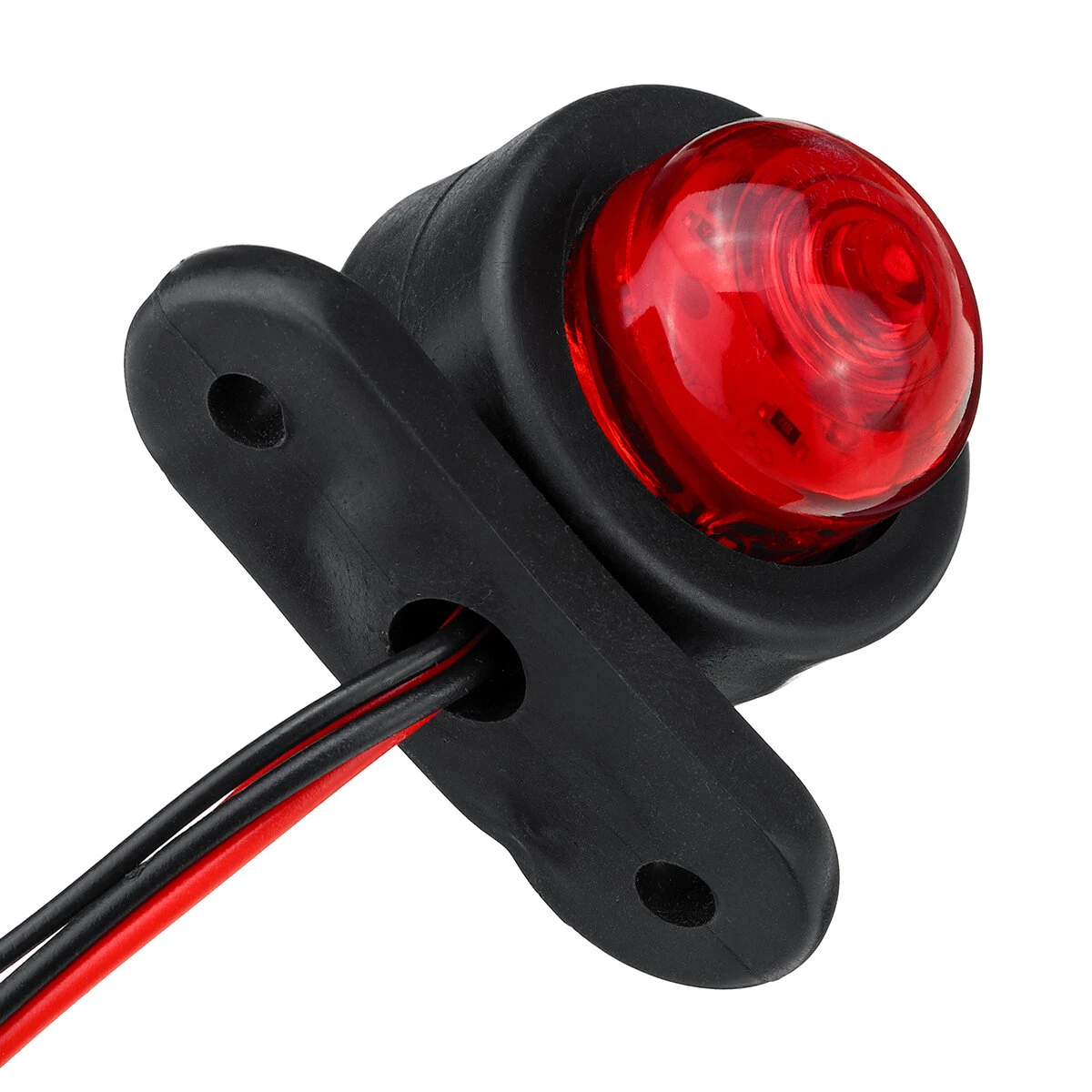 Mini Car Side Marker Light Outline Lamp Waterproof Red White Universal Truck Tra — view 3