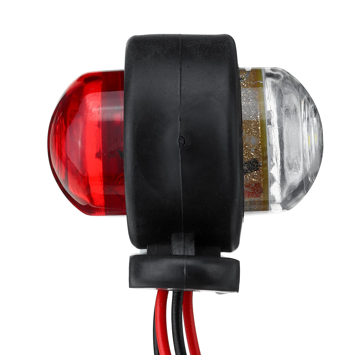 Mini Car Side Marker Light Outline Lamp Waterproof Red White Universal Truck Tra — view 6