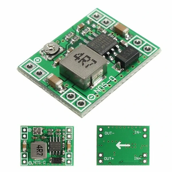 Mini MP1584EN DC-DC BUCK Adjustable Step Down Module 4.5V-28V Input 0.8V-20V Out