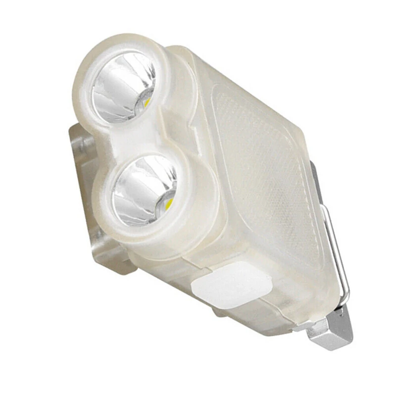 Mini Multifunctional Hat Clip Light Dual Light Source Pocket Flashligh LED Headlight For Outdoor Night Fishing Camping Hiking Emergency Light — view 7