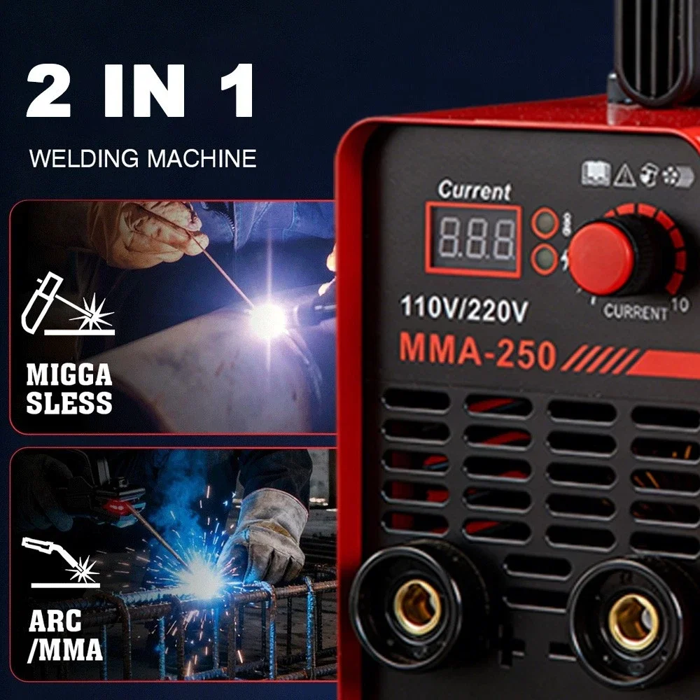 Mini Portable ARC MMA 250 Amp IGBT Inverter Welder Electric Welding Machine — view 8