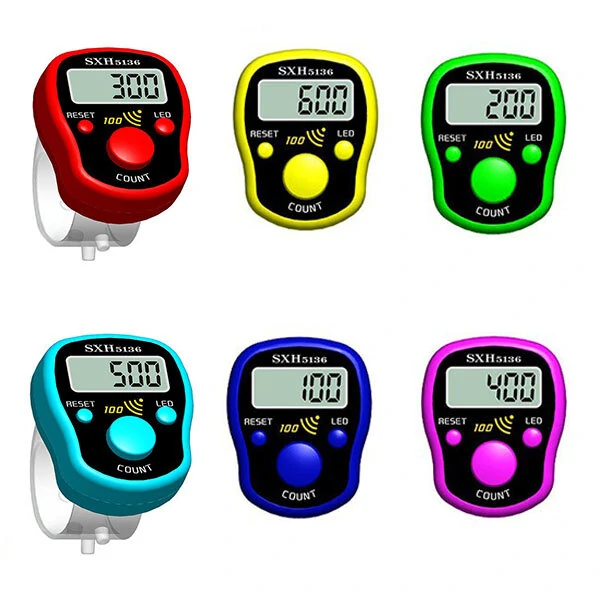 Mini Stitch Marker Row Finger Counter LCD Display Electronic Digital Counter — Pricio