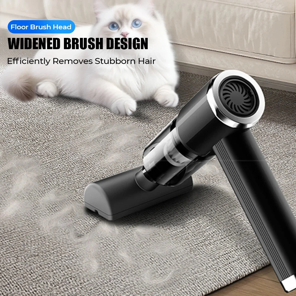 Mini Turbo Fan Handheld Wireless Car Vacuum Cleaner Four-in-one Inflation Vacuuming Blowing Deflation High Power Portable Air Gun — view 7