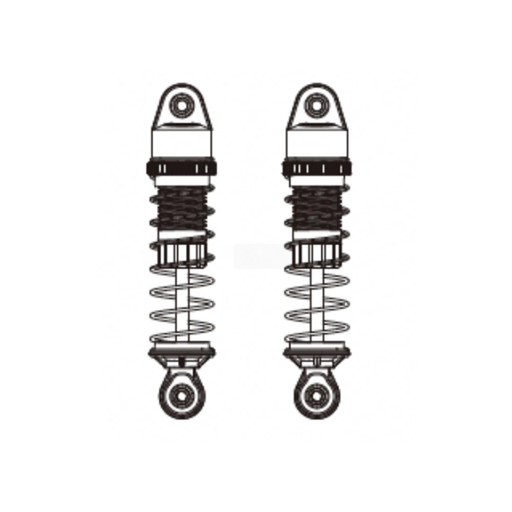 MJX 14207 Front Rear Shock Absorber RC Car Parts P14517 P14507 — view 2