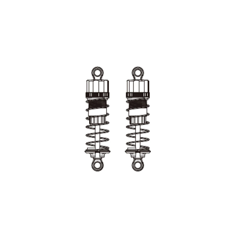 MJX 14209 14210 RC Car Front Rear Shock Spart Parts 14510 14500B — view 3