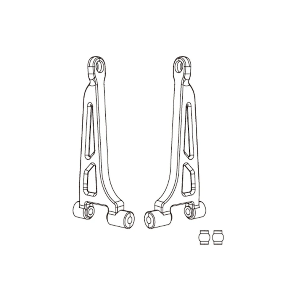 MJX 14210 RC Car Front Swing Arm Steering Seat Rear Swing Arm Rear Mount Spart Parts 14210B 14220B 16230 14240B 14250B 16260 — view 4