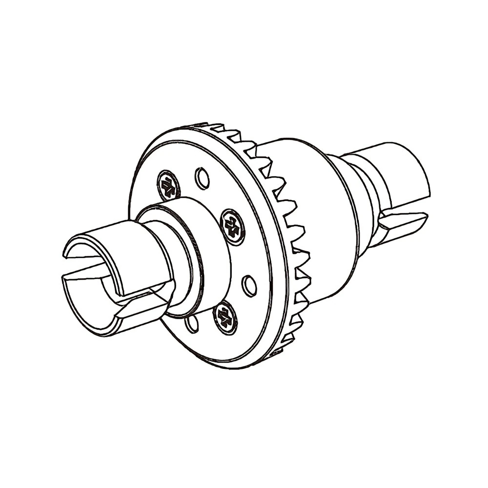 MJX 14304 14303 RC Car Original Parts Metal Gear Differential 16420Y — image 1