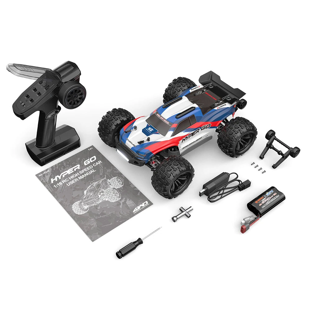 MJX HYPER GO 16212 1/16 Brushless High Speed RC Car Vehicle Models 45km/h Full Proprotional Control — view 8