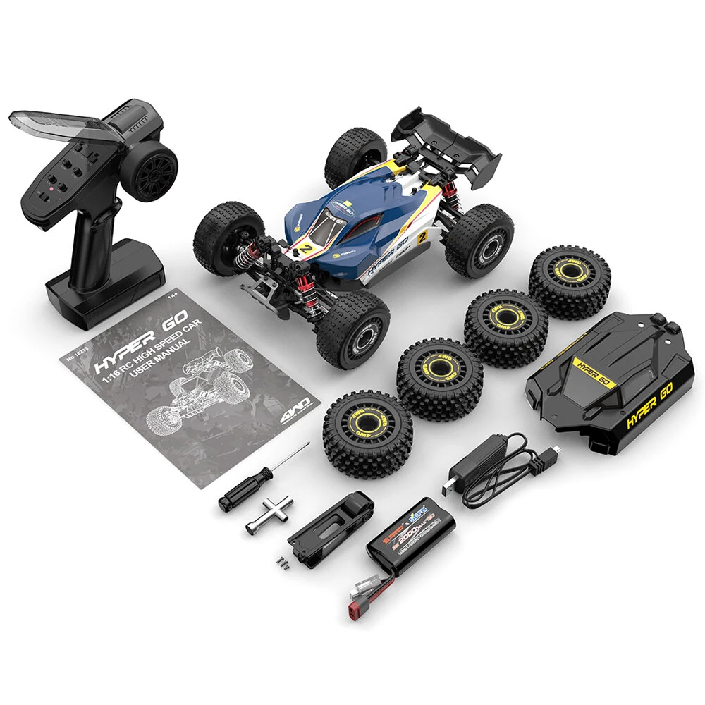 MJX HYPER GO 16213 1/16 Brushless High Speed RC Car Vehicle Models 45km/h Full Proprotional Control — view 10