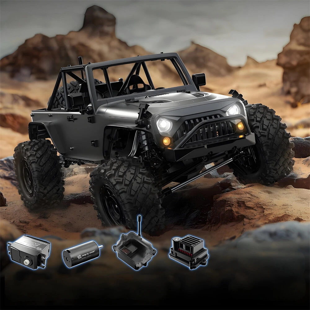 MJX HYPER GO H12Y / H12Y+ 1/12 2.4G 4WD 4CH Sensorless/Sensored Brushless Motor RC Car Vehicle Model RTR — view 7