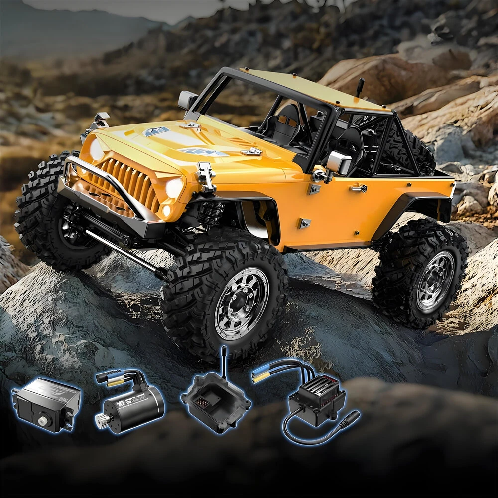 MJX HYPER GO H12Y / H12Y+ 1/12 2.4G 4WD 4CH Sensorless/Sensored Brushless Motor RC Car Vehicle Model RTR — view 9