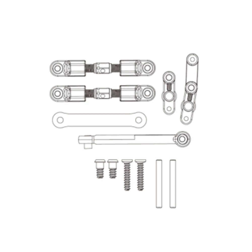 MJX MEW4 M163 162 1/16 Original Steering Transmission Assembly RC Car Spare Parts Vehicle Model Accessories 16430S — view 2