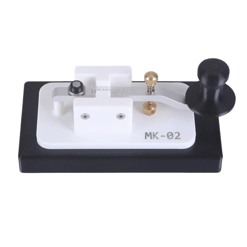 MK-02 Mini Shortwave Radio CW Key 3D-Printed High Quality Aluminum Alloy ABS Handheld Morse Code CW Key Transceiver — view 2