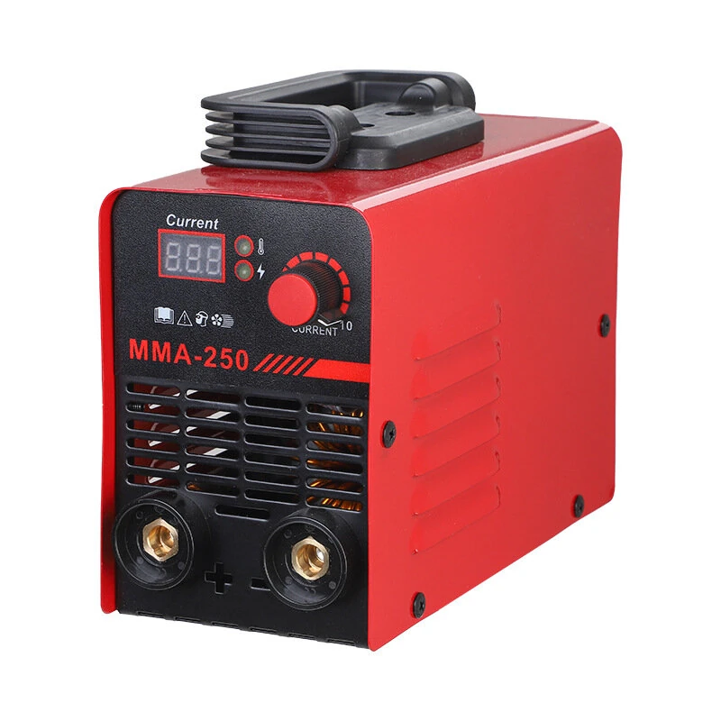 MMA-250 Portable Inverter Welding Machine 220V Single Phase 60 Percent Duty Cycle 25-250A Current Range Compact Design Advanced IGBT Technology Easy Arc Start — image 1