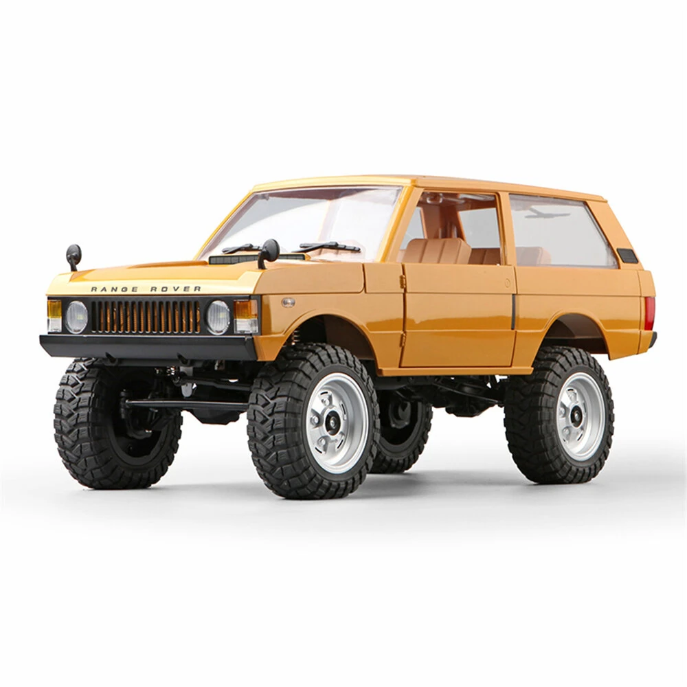 MNRC MN168 RTR 1/12 2.4G 4WD RC Car for Land Rover LED Light Off-Road Climbing Truck Rock Crawler Full Proportional Vehicles Models Toys Oil Filled Shocks — view 2