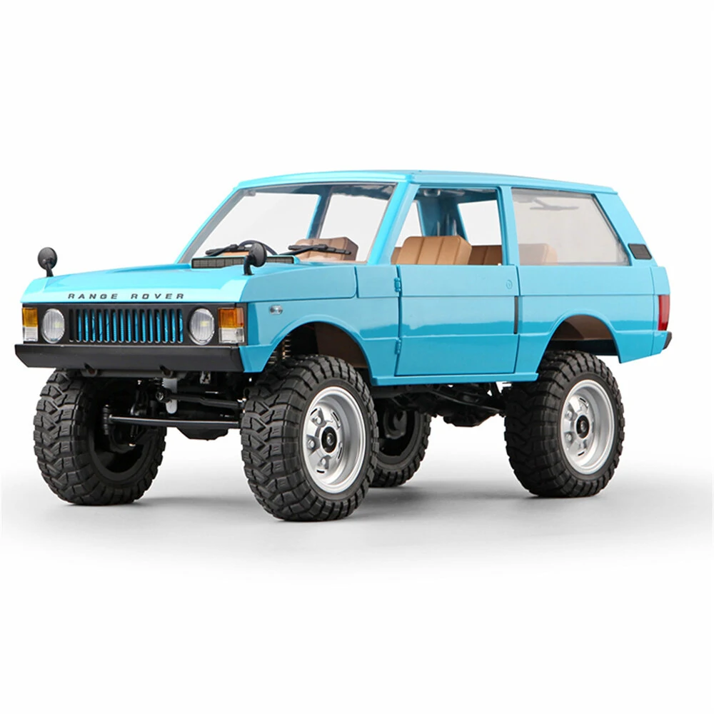 MNRC MN168 RTR 1/12 2.4G 4WD RC Car for Land Rover LED Light Off-Road Climbing Truck Rock Crawler Full Proportional Vehicles Models Toys Oil Filled Shocks — view 3