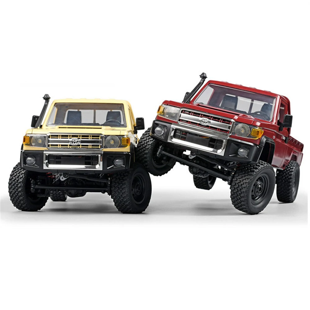 MNRC MN82 RTR 1/12 2.4G 4WD RC Car for TOYOTA Land Cruiser LC79 Rock Crawler LED Light Climbing Off-Road Truck Full Proportional Vehicles Models Toys — view 4