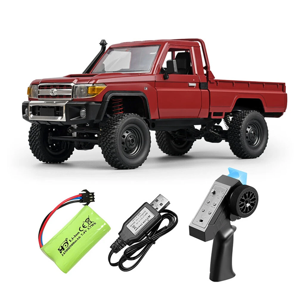 MNRC MN82 RTR 1/12 2.4G 4WD RC Car for TOYOTA Land Cruiser LC79 Rock Crawler LED Light Climbing Off-Road Truck Full Proportional Vehicles Models Toys — view 5