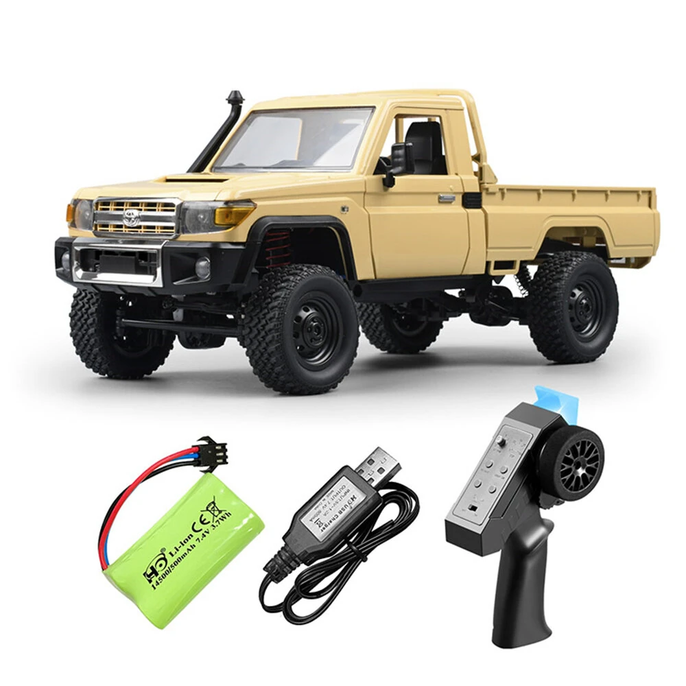 MNRC MN82 RTR 1/12 2.4G 4WD RC Car for TOYOTA Land Cruiser LC79 Rock Crawler LED Light Climbing Off-Road Truck Full Proportional Vehicles Models Toys — view 6