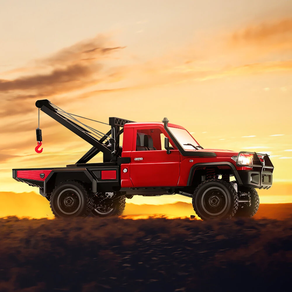 MNRC MN82T 1/12 2.4G 4WD RC Car for TOYOTA LC79 Rock Crawler RTR LED Light Climbing Off-Road Truck Vehicles Models Toys — view 6