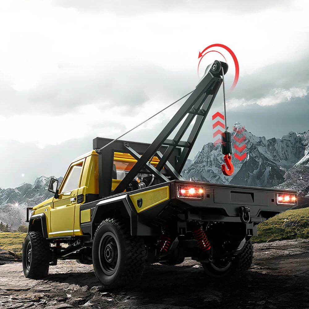 MNRC MN82T 1/12 2.4G 4WD RC Car for TOYOTA LC79 Rock Crawler RTR LED Light Climbing Off-Road Truck Vehicles Models Toys — view 8