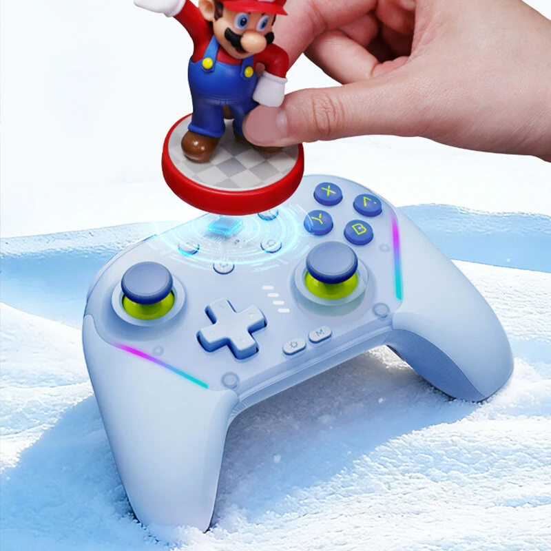 MOBAPAD Chitu 2 Mute Version Wireless bluetooth Gaming Controller with TMR Air Joystick Silent Buttons ALPS Linear Motor 6-Axis Motion Control Gamepad for Switch 2 PC Steam — view 5