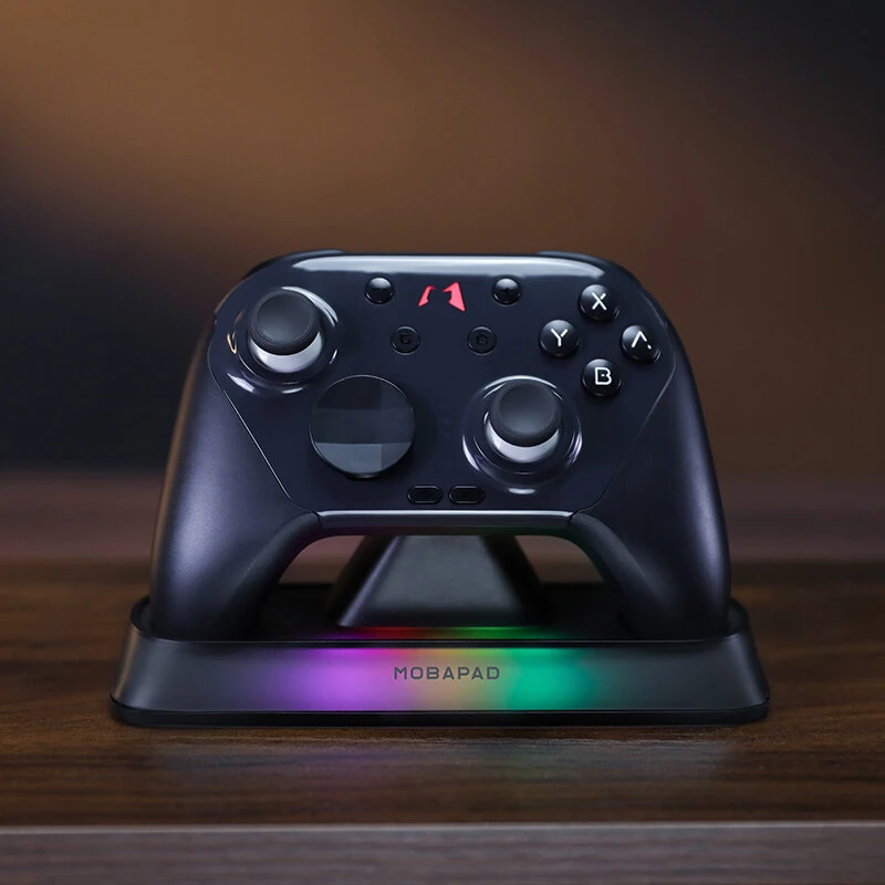 MOBAPAD M-A20 Charging Dock for ChiTu 2 Pro 2 HD Controller Auto Charging Stop RGB Lighting App Control USB Type-C Gaming Accessories — view 3