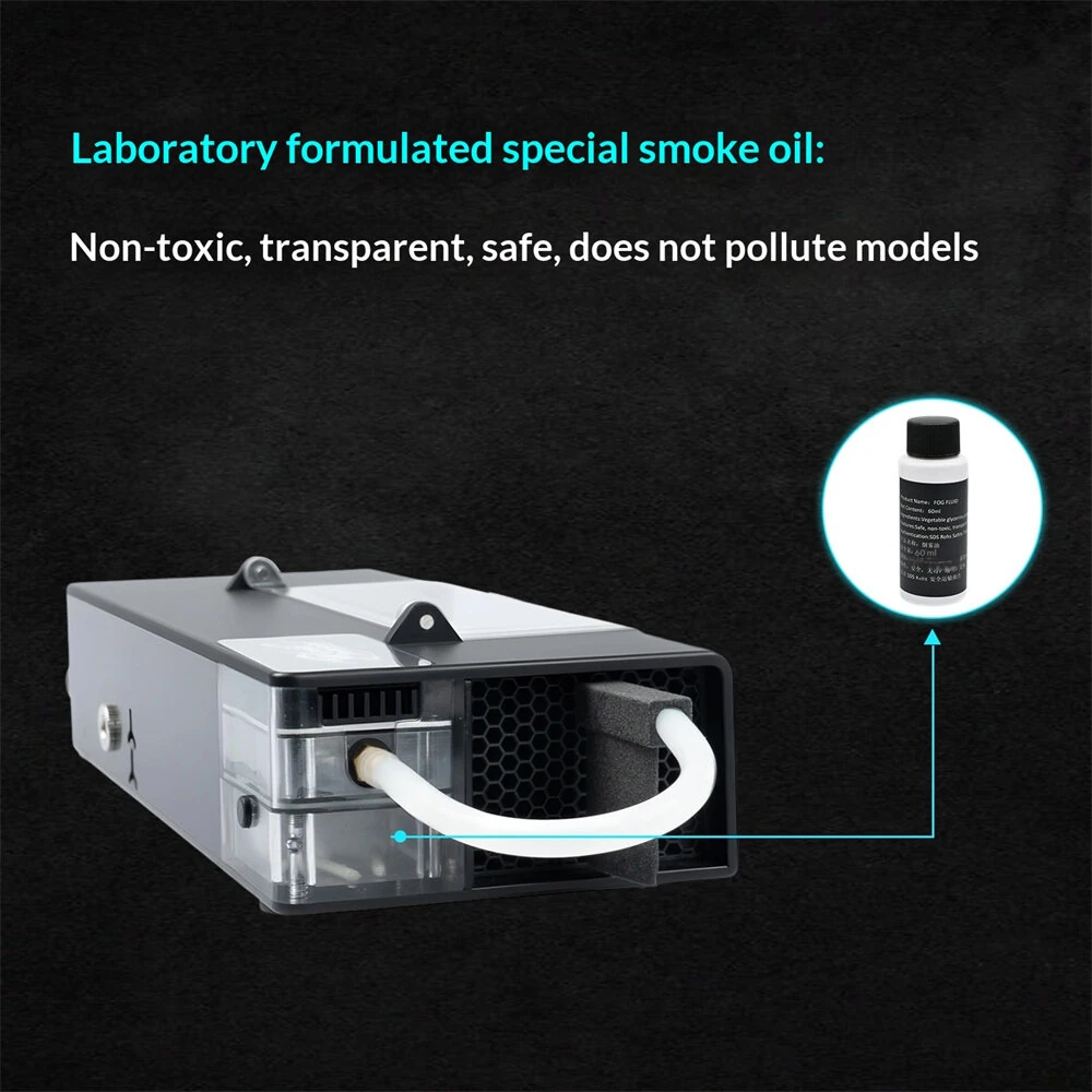 ModelZone 1/64 Scale RC Car Model Visual Desktop Wind Tunnel Brings Dynamic Airflow Effects Display Setup for Collectors Hobbyists for Turbo Racing C65 C66 C76 C78 Vehicles Parts — view 4