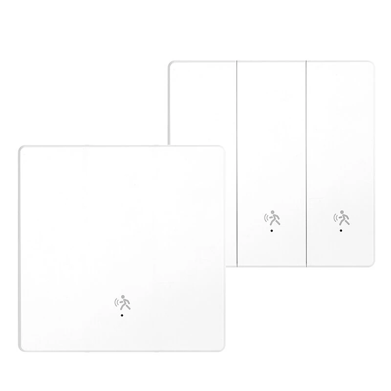 MOES SVL01-Z Tuya Zigbe Smart Human Presence Switch 10GHz mmWave Radar Detection Timing Function Wall Light Voice Control with Alexa Google Home — image 1